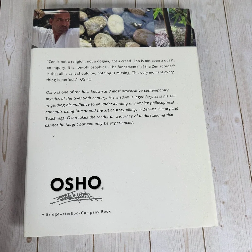 ZEN Its History and Teachings OSHO 2004 First Edition Philosophy Bridgewater